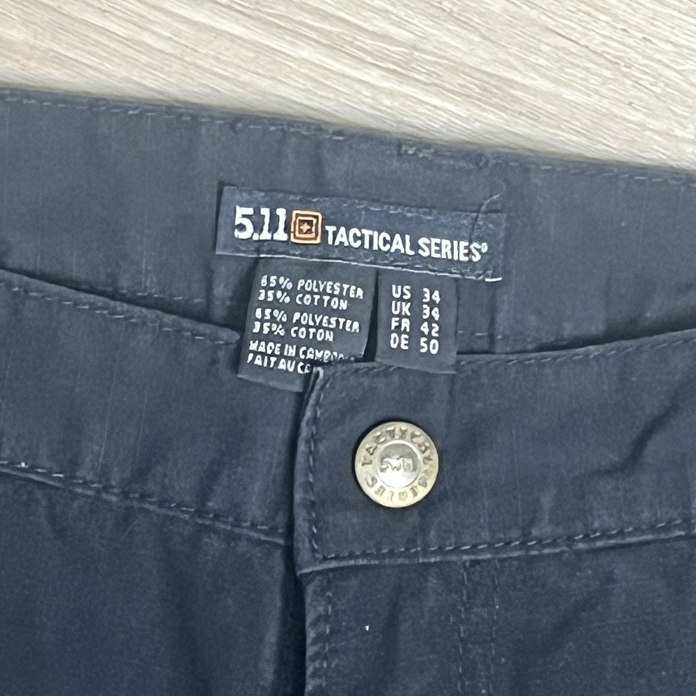 511 Tactical Shorts Mens 34(Fits 32) Cargo Heavy Duty Tact Workwear Black